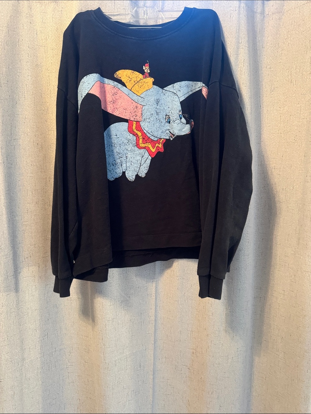 Vintage Zara Disney Dumbo Graphic Crewneck Sweatshirt